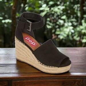 Comfort Fit Platform Wedges